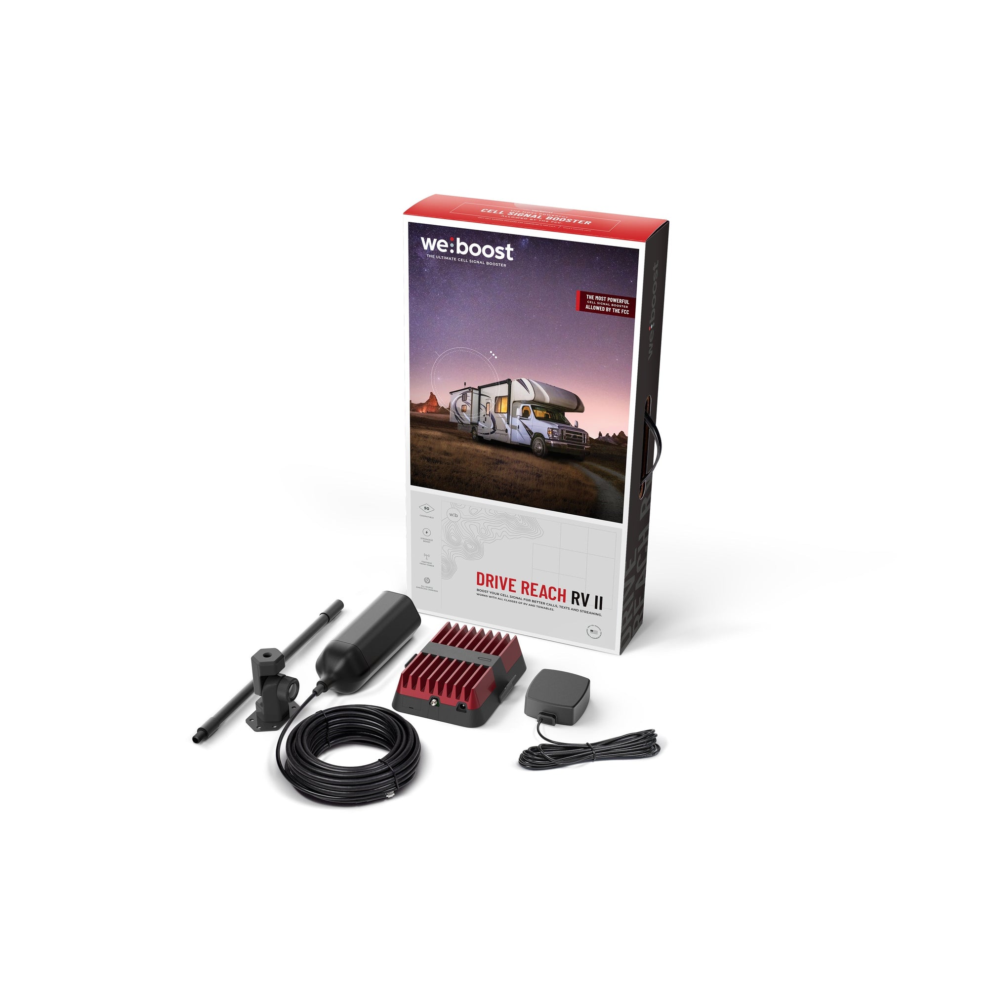 weBoost Drive Reach RV II – Amplificateur cellulaire pour VR