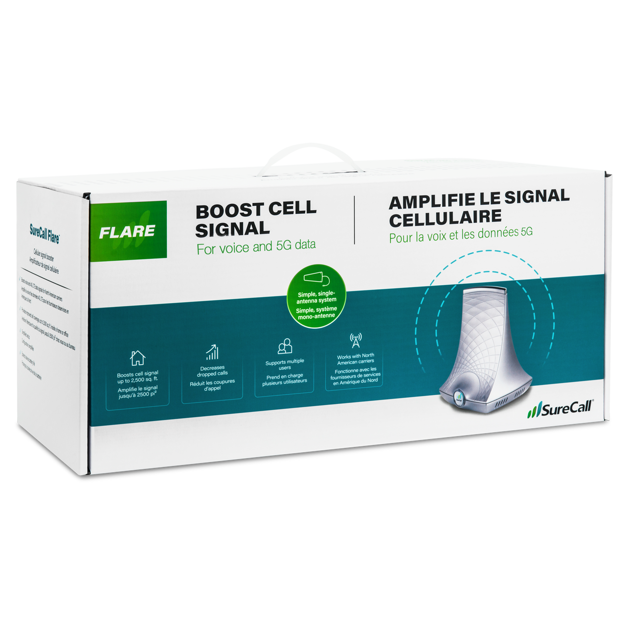 Flare Plus – L’amplificateur de signal cellulaire le plus puissant et le plus simple à installer