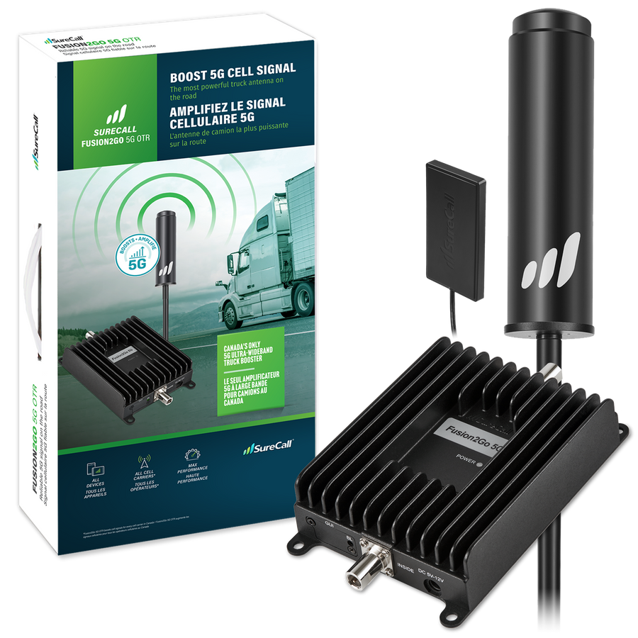 SureCall Fusion2Go 5G OTR – Amplificateur pour camion et VR
