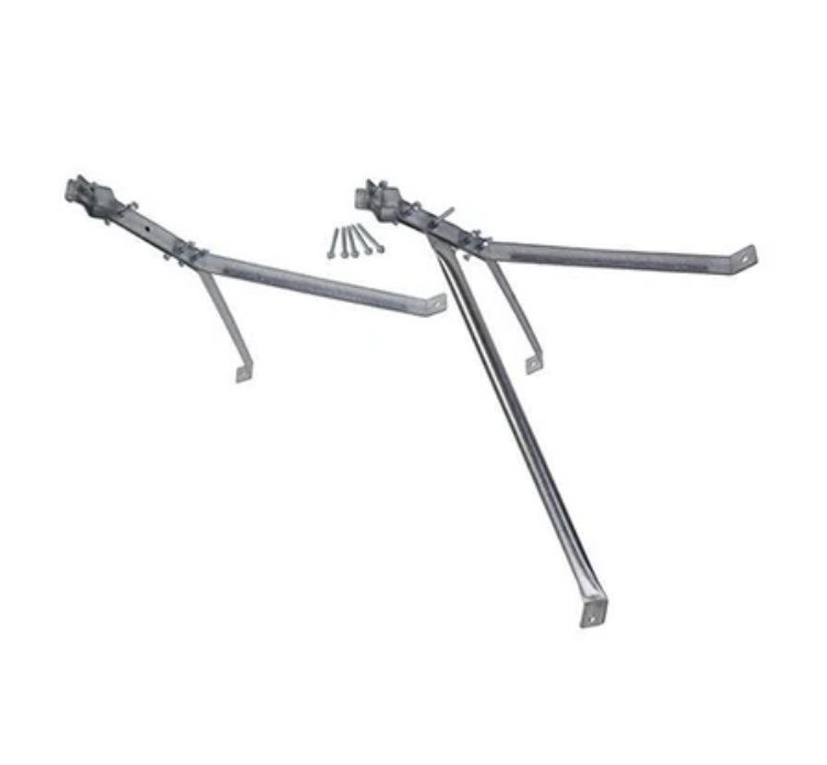 Support de mât en Y pour mât d'antenne d'amplificateur de signal cellulaire