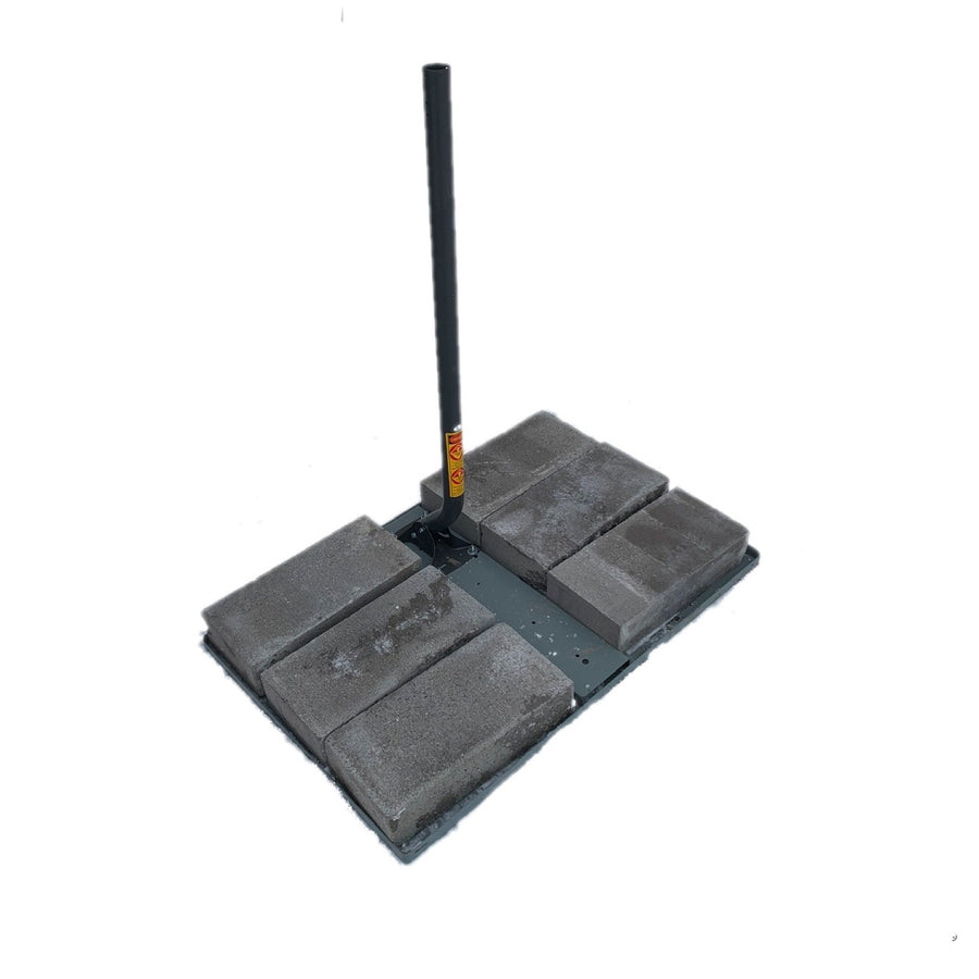 Base de toit plat non pénétrante pour antenne