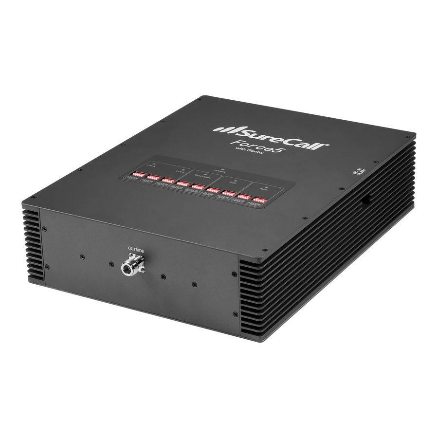 Amplificateur de signal Cellulaire Amplificateur de signal cellulaire Force5 2.0 - AmplificateurCellulaire.com